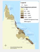 Total indigenous persons, by Local Government Area 