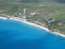 Prince of Wales Island - Aerial view of community