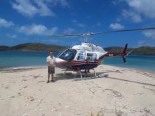 Cherepo Island - Helicopter