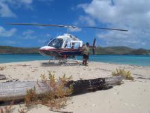 Cherepo Island - Helicopter