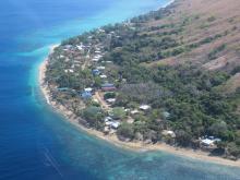 Mer Island - Aerial view of community