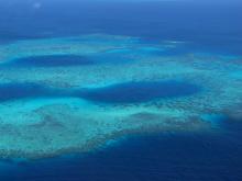Hibernia Passage - Aerial view of reefs
