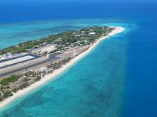 Coconut Island - Aerial view