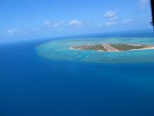 Warraber Island - Aerial view