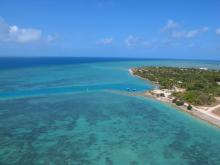 Warraber Island - Aerial view