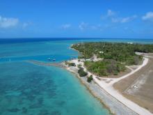 Warraber Island - Aerial view
