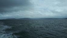 Heavy clouds over the waters of the Great Barrier Reef Marine Park