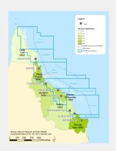 Number of registered sailing boats in Qld