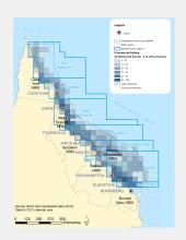 Number of active commercial fishing and harvest licences in the GBR