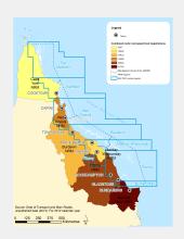Number of motor and speed boat registration in Qld