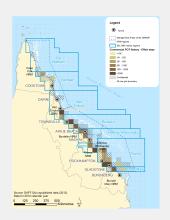Number of days of effort for commercial pot fishery in the GBR