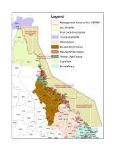 NRMPostcodes Fish Grids