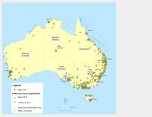 SELTMP 2013 National Survey Respondents Survey Locations