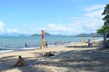 Stinger-resistant swimming enclosures are deployed at popular beaches throughout North Queensland, where they protect against  the deadly box jellyfish.