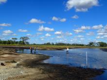 Tidal wetland on Burdekin floodplain