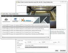 Screenshot of the Image Metadata Editor