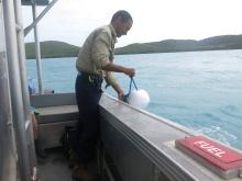 Deploying sampling equipment