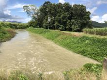 Real-time water quality monitoring station (Babinda drainage scheme area).