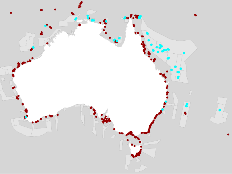 RLS survey sites