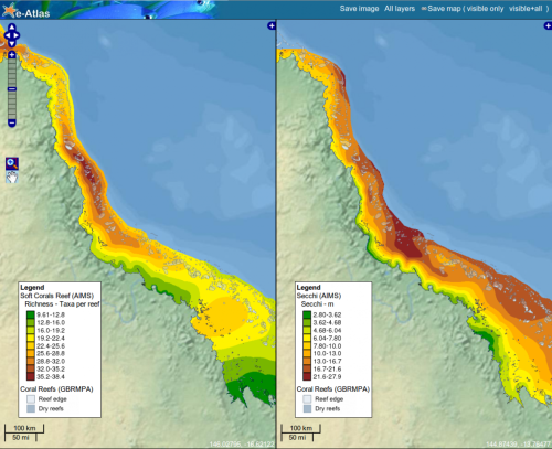 KML e-Atlas mapping system example