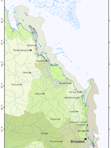 QLD Flood Plumes 2011-01-18