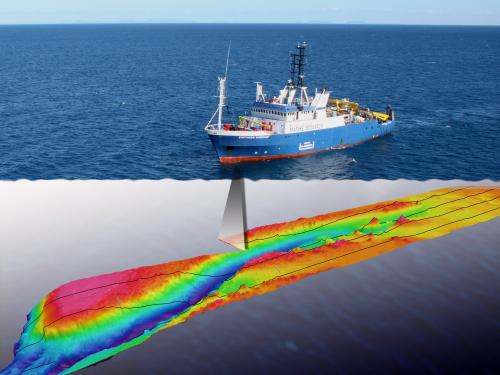 Multibeam surveying