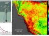Environmental conditions and satellite observations