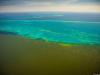 Burdekin River flood plume covering Old Reef, February, 2019