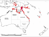 Tag recoveries from nGBR green turtles