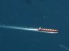 Close up of bulk carrier ship from Torres Strait