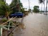 Tidal inundation on Thursday Island, Torres Strait