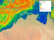 How steep is the seafloor in the Oceanic Shoals CMR?