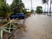 Tidal inundation on Thursday Island, Torres Strait