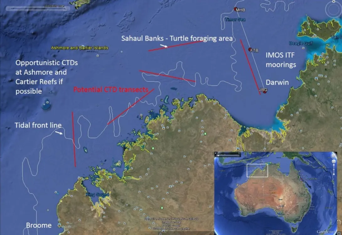 CTD transects