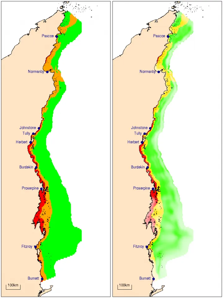 Minimum annual mean of Secchi depth